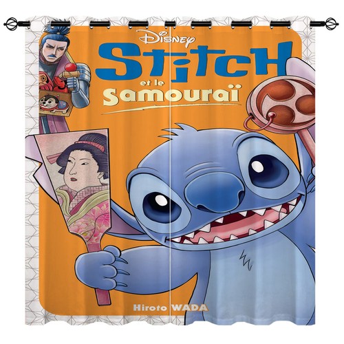 Lilo stitch03 curtains bedroom - lilo&stitch03,