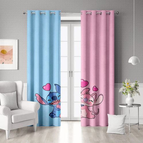 Lilo stitch curtain - lilo&stitch,