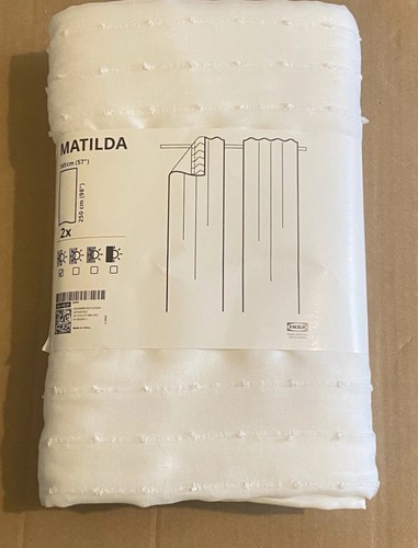 Ikea pair long sheer - ikea,