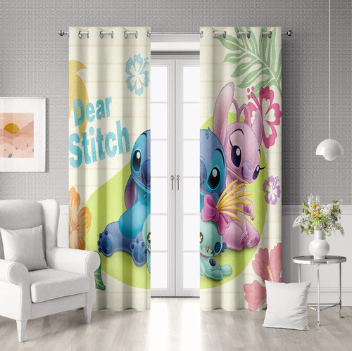 Lilo stitch curtain bedroom - lilo&stitch,