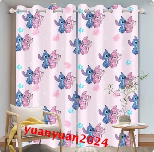 Lilo stitch pink floral - stitch,
