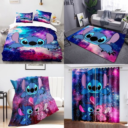 Lilo stitch cartoon bedding - 3d,