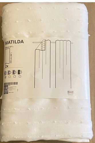Ikea matilda curtains pair - ikea,