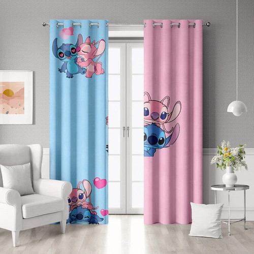 Lilo stitch curtain bedroom - lilo&stitch, 04.bedroom