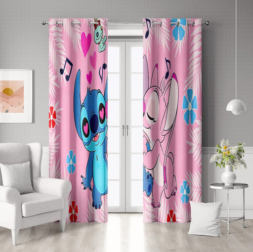 Lilo stitch curtain bedroom - lilo&stitch,