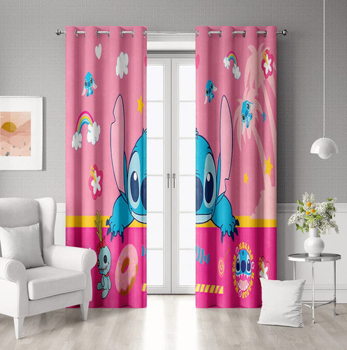 Lilo stitch curtain - lilo&stitch,