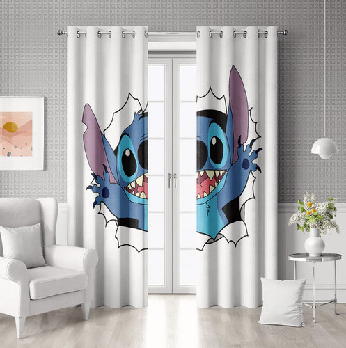 Lilo stitch curtain bedroom - curtain, 16.bedroom